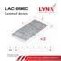 LYNXauto LAC-896C Фильтр салона Угольный - 2