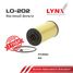 LYNXauto LO-202 Фильтр масляный (картридж) - 1