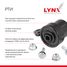 LYNXauto ME-2599 Подушка коробки передач | перед лев | lada granta 2190-94/kalina 2192-94 - 2