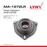 LYNXauto MA-1272LR Опора амортизационной стойки | перед прав/лев | lada 2108-099/2113-15 - 1