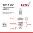 LYNXauto SP-137 Свеча зажигания 6bdpr11 (Platinum) - 2