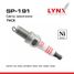 LYNXauto SP-191 Свеча зажигания 7wcr (Nickel) - 1