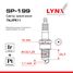 LYNXauto SP-199 Свеча зажигания 7mjipr11 (Iridium + Platinum) - 2