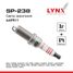 LYNXauto SP-238 Свеча зажигания 6aipr11 (Iridium + Platinum) - 1