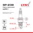 LYNXauto SP-238 Свеча зажигания 6aipr11 (Iridium + Platinum) - 2