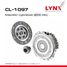 LYNXauto CL-1097 Комплект сцепления (O 200 mm) lada 2101-07/niva 2121/2131 - 1