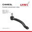 LYNXauto C4493L Наконечник рулевой тяги | перед лев | - 1