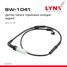 LYNXauto BW-1041 Датчик износа тормозных колодок | зад | - 1