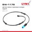 LYNXauto BW-1178 Датчик износа тормозных колодок | зад | - 1
