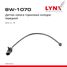 LYNXauto BW-1070 Датчик износа тормозных колодок | перед | - 1