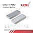 LYNXauto LAC-070C Фильтр салонный угольный (комплект 2 шт.) - 2