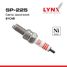LYNXauto SP-225 Свеча зажигания 8ycnr (Nickel) - 1