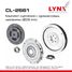LYNXauto CL-2661 Комплект сцепления с маховиком - 1