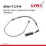 LYNXauto BW-1014 Датчик износа тормозных колодок | перед | - 1