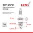 LYNXauto SP-279 Свеча зажигания 8tcvnr (Nickel) - 3