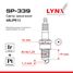 LYNXauto SP-339 Свеча зажигания 6blipr13 (Iridium + Platinum) - 3