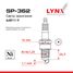 LYNXauto SP-362 Свеча зажигания 6ar11-v (Nickel) - 2