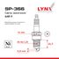 LYNXauto SP-366 Свеча зажигания 6ar-v (Nickel) - 3