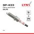 LYNXauto SP-433 Свеча зажигания 8mlipr (Iridium + Platinum) - 1
