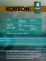 KORSON KS00105 5w-30 full synthetic с2/c3 60л (синт. мотор. масло.) - 2