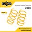 SUFIX SZ-2814 Пружины подвески | перед прав/лев | - 1