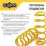 SUFIX SZ-1376 Пружины подвески | зад прав/лев | - 3