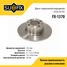 SUFIX FX-1370 Диск тормозной невентилируемый (252,5x10) | перед прав/лев | lada 2101-07 - 1