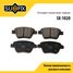 SUFIX SX-1020 Колодки тормозные дисковые | зад прав/лев | - 1