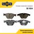 SUFIX SX-1054 Колодки тормозные дисковые | перед прав/лев | - 1