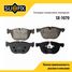 SUFIX SX-1070 Колодки тормозные дисковые | перед прав/лев | - 1