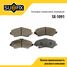 SUFIX SX-1091 Колодки тормозные дисковые | перед прав/лев | - 1