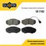 SUFIX SX-1102 Колодки тормозные дисковые | перед прав/лев | - 1