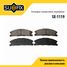 SUFIX SX-1119 Колодки тормозные дисковые | перед прав/лев | - 1