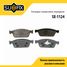 SUFIX SX-1124 Колодки тормозные дисковые | перед прав/лев | - 1