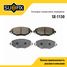 SUFIX SX-1130 Колодки тормозные дисковые | перед прав/лев | - 1