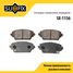 SUFIX SX-1156 Колодки тормозные дисковые | перед прав/лев | - 1