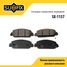 SUFIX SX-1157 Колодки тормозные дисковые | перед прав/лев | - 1