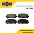 SUFIX SX-1160 Колодки тормозные дисковые | перед прав/лев | - 1