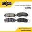 SUFIX SX-1176 Колодки тормозные дисковые | перед прав/лев | - 1