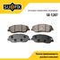 SUFIX SX-1207 Колодки тормозные дисковые | перед прав/лев | - 1