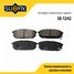 SUFIX SX-1242 Колодки тормозные дисковые | зад прав/лев | - 1