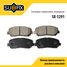 SUFIX SX-1291 Колодки тормозные дисковые | перед прав/лев | - 1