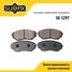 SUFIX SX-1297 Колодки тормозные дисковые | перед прав/лев | - 1