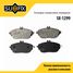 SUFIX SX-1299 Колодки тормозные дисковые | перед прав/лев | - 1