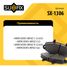 SUFIX SX-1306 Колодки тормозные дисковые | перед прав/лев | - 3