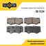 SUFIX SX-1324 Колодки тормозные дисковые | перед прав/лев | - 1