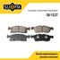 SUFIX SX-1327 Колодки тормозные дисковые | перед прав/лев | - 1