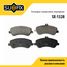 SUFIX SX-1328 Колодки тормозные дисковые | перед прав/лев | - 1