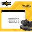 SUFIX SX-1329 Колодки тормозные дисковые | перед прав/лев | - 3