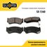 SUFIX SX-1360 Колодки тормозные дисковые | перед прав/лев | - 1